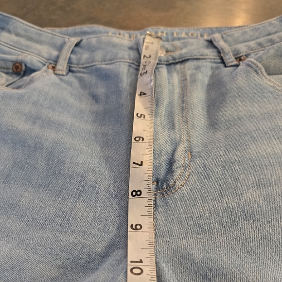 American Eagle Wide Leg Jeans Size Large - Picture 5 of 10